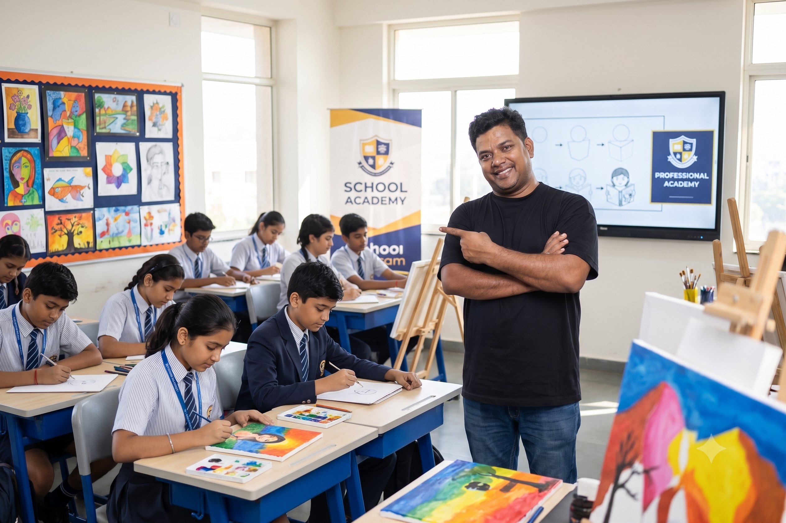 School Art Program Transforming Schools Through Creativity